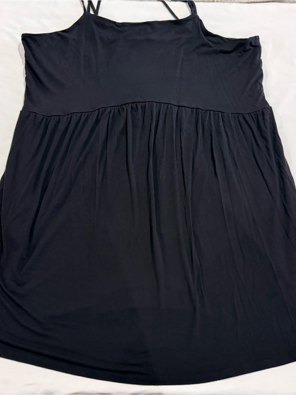 Old Navy Black Spaghetti Strap Mini Dress